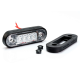 Fristom FT-073 4 LED 12/24v Marker Light With Flat and Rounded Mounting Pads PN: FT-073